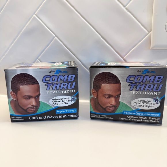 Luster's Curl Kit Infused w Olive & Argan Oil Curly Hair Regular Strength 2 Pack - Picture 1 of 4